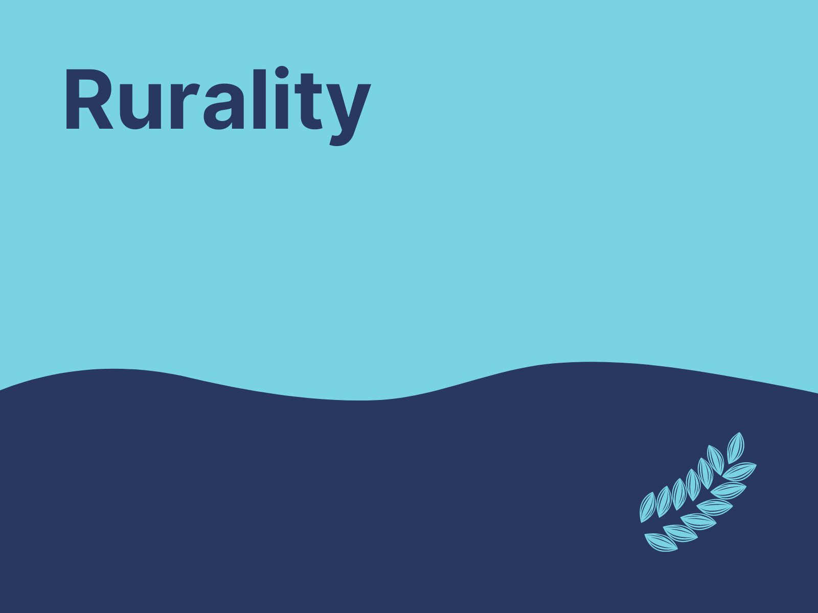 Rurality